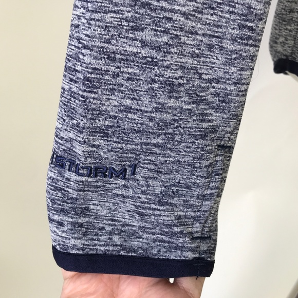 Under Armour Storm Logo Twist Fleece Hoodie #376 - Picture 7 of 8